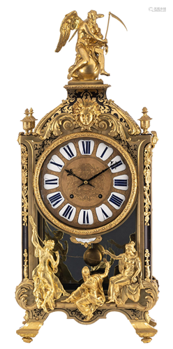 An important Louis XIV 'Pendule Religieuse', marked