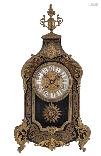 A French RÃ©gence style 'Pendule Religieuse', with