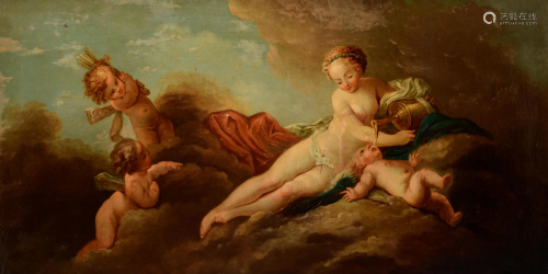 After FranÃ§ois Boucher (1703-1770), Venus with cupids