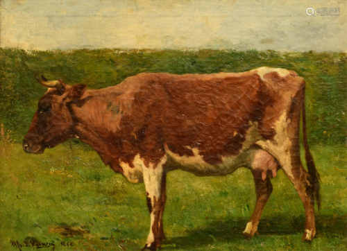 Alfred Verwee (1838-1895), 1862, 40,5 x 55,5 cmâ€¦
