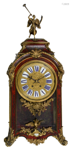 A French RÃ©gence style 'Pendule Religieuse', with