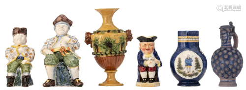 A various collection of European ceramics, H 23 - 35