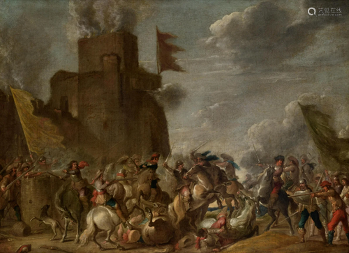 The heat of the battle, late 17thC, the Northern