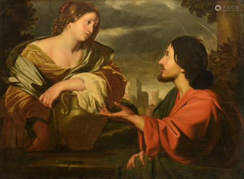Peter van Lint (1609-1690), Christ and the woman of