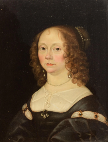 Downing, the portrait of a lady, 1643, 31 x 39 cmâ€¦