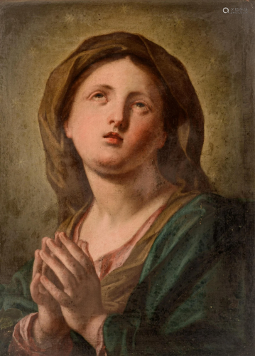 The praying Madonna, 18thC, 45 x 60 cmâ€¦