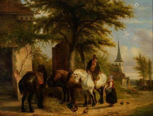 Ildephonse Stocquart (1819-1889), 83 x 110 cmâ€¦