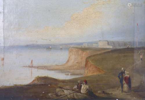 Attributed to William Daniell (1769-1837), oil on canvas, Vi...
