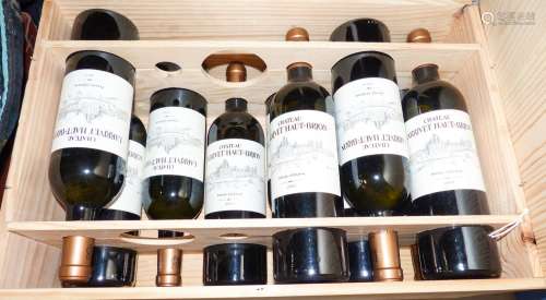 Ten bottles of Chateau Larrivet Haut Brion Blanc - Pessac-Le...