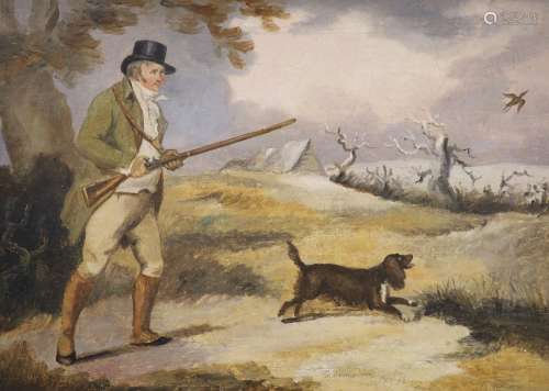 G.Branscomb (19th century), Gentleman hunting, signed and da...