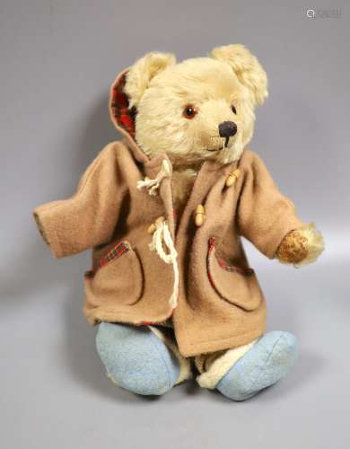 A German gold plush teddy bear