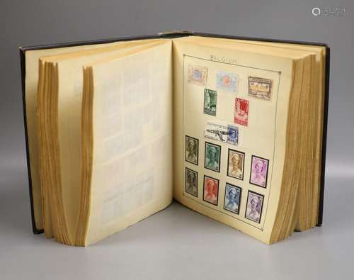 A Strand album of world stamps, 19th/20th century, started i...