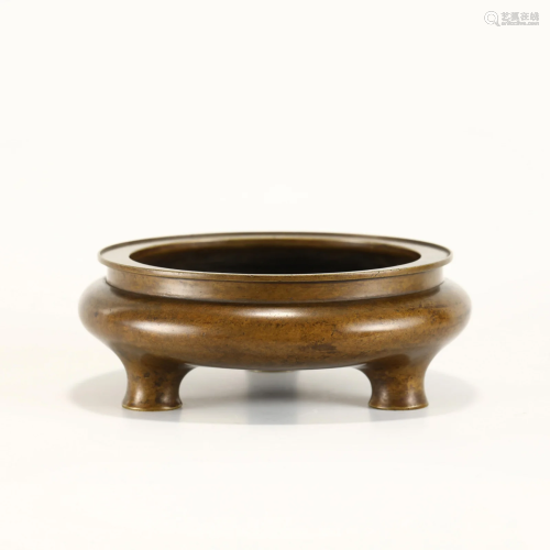 MING XUANDE BRONZE INCENSE BURNER