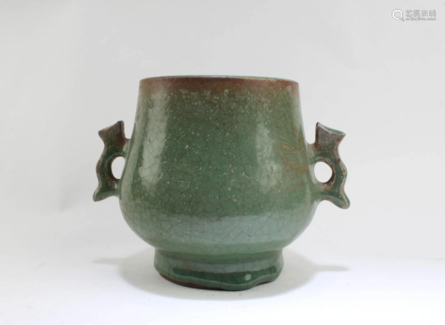 Chinese 'MiShe' Ware Vase