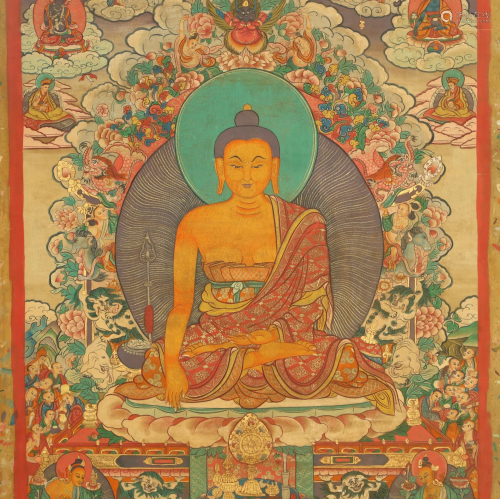 A Tibetan Thangka