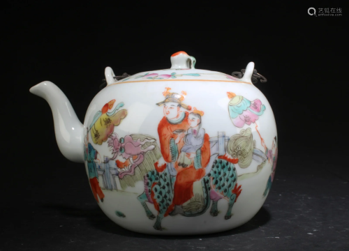 Antique Porcelain Teapot