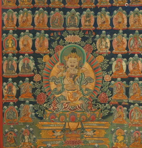 A Tibetan Thangka