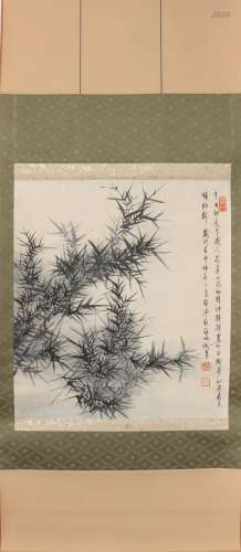 Painting : Ink Bamboo by Qi Gong