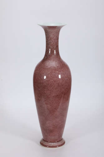 Flambe Glazed Guanyin Vase