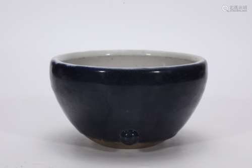 Blue Glazed Incense Burner