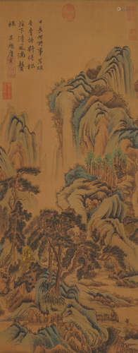 Chinese Landscape Painting by Tang Yin