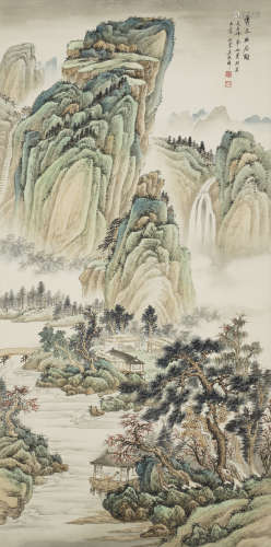 Chinese Landscape Painting by Wu Guixiang