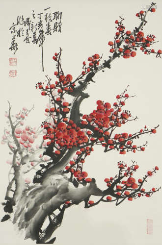 The Plum Flower，by Wang Chengxi