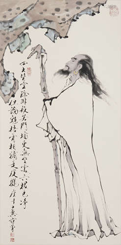 Chinese Figure Painting by Fan Zeng