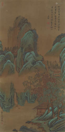 Chinese Landscape Painting by Qiu Ying