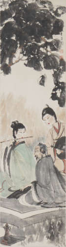 Chinese Figure Painting by Fu Baoshi