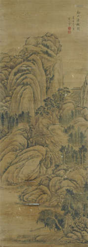 Chinese Landscape Painting by Dong Qichang