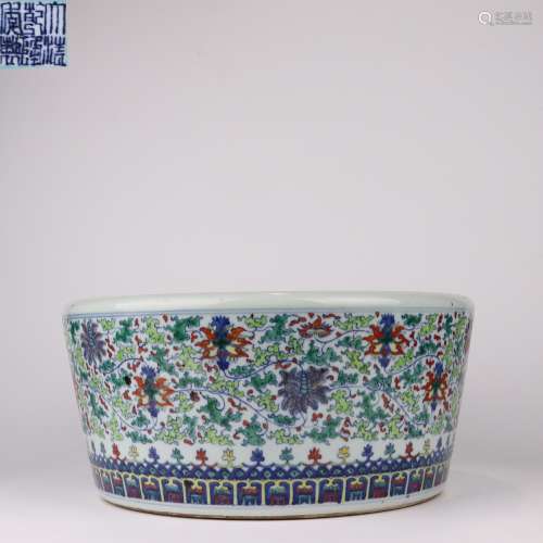 Ming Dynasty Multicolored Flower Pots