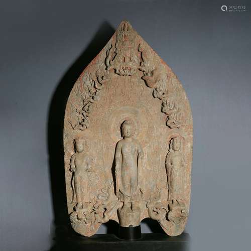 Han Dynasty Stone Buddha of the Third Generation