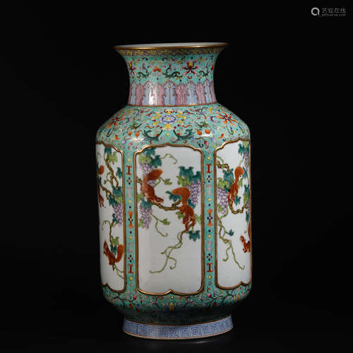 Qing Dynasty Famille rose made during the Qianlong year Mult...