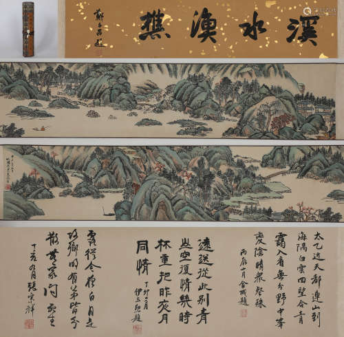 Chinese ink painting
Anonymous long scroll