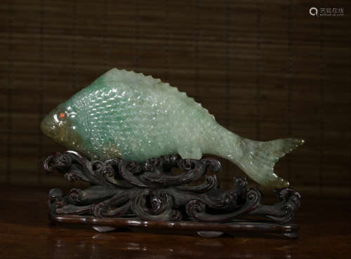 A jade fish