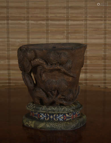 An eaglewood cup