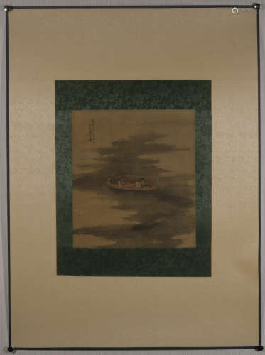 A Qian du's landscape painting(without frame)