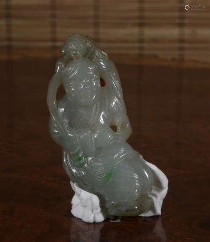 A jade figure