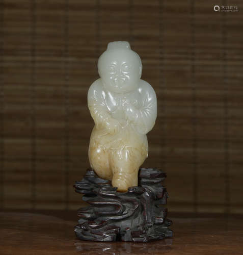 A jade figure