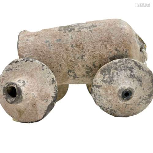 1st millennium BC clay toy water tanker Amlash period