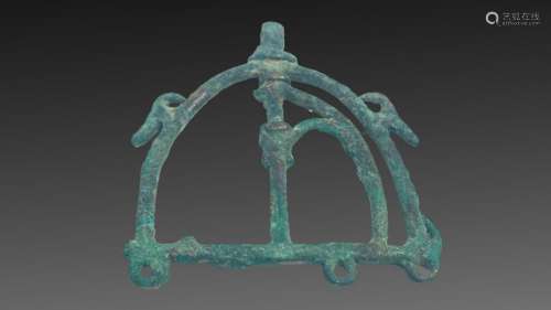 bronze horse attachment from luristan period 1st millennium ...