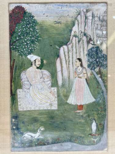 17th/18th Century Indian Painting On Paper