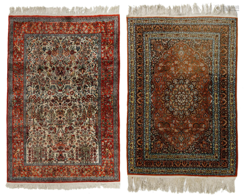 Two Oriental rugs, 122 x 179,5 / 123,5 x 177 cmâ€¦