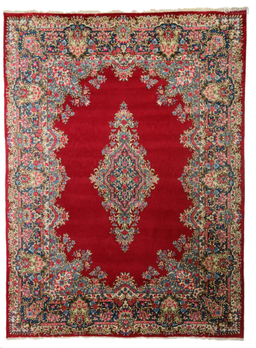 An Oriental Kirman rug, 296 x 395 cmâ€¦