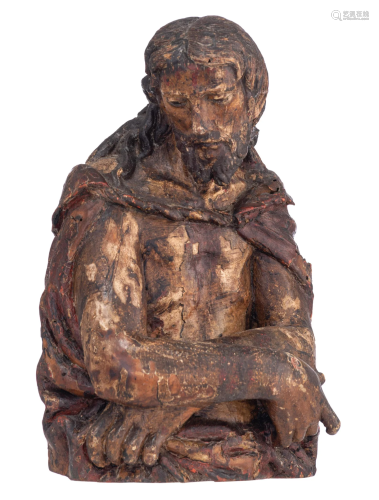 The half-length bust of Christ 'Ecce Homo', late