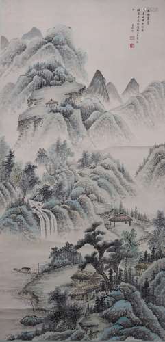 Landscape Painting by Wang Yuanqi