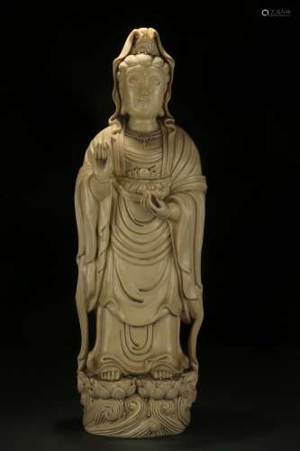 Dehua Porcelain Avalokitesvara Ornament