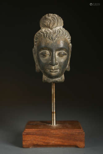 Bluestone Buddha's Head Ornament