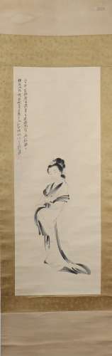 Painting :A Woman by Zhang Daqian